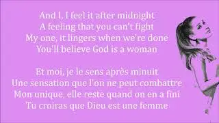 Ariana Grande - God Is A Woman (Translated to French/Traduit en Fran&ccedil;ais)