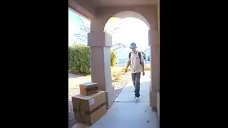 Porch Pirate - Following Amazon Truck & Stealing Packages!