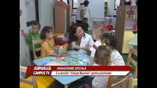 INAUGURARE OFICIALĂ PENTRU CREŞA ,,CĂSUŢA BUCURIEI