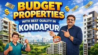 BUDGET PROPERTIES with the best quality in Kondapur Hyderabad #kondapur #hyderabad 