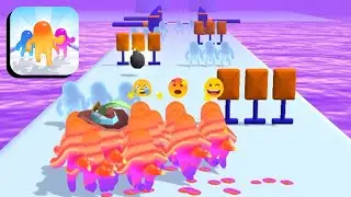 Jelly Clash 3D 💪🏃🔥 BIG NEW UPDATE!! All Levels Gameplay Walkthrough Android iOS Games level JC3D5-18