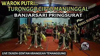 WAROK PUTRI || TURONGGO CIPTO MANUNGGAL (TCM) BANJARSARI PRINGSURAT LIVE GENTAN KRANGGAN TEMANGGUNG