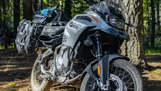 How to install your Mosko moto backcountry 35L panniers on BMW F850 GSA Motorcycle