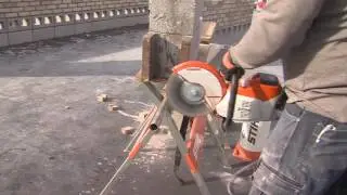 STHIL Demos the TSA 230 Cutquik® at the 2017 SPEC MIX BRICKLAYER 500® World Championship