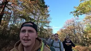 Hiking Deep Into the Forest for PRIMO Campfire Pizza