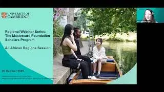 Postgraduate study in Cambridge - the Mastercard Foundation Scholar Program