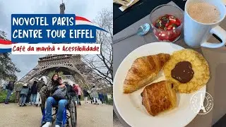NOVOTEL PARIS CENTRE TOUR EIFFEL | Tour pelo quarto triplo + Café da manhã + Acessibilidade