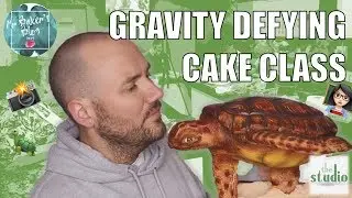 Taking a Gravity Defying Cake Class!