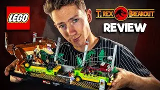 LEGO T. Rex Breakout — точность по разумной цене! | Обзор 76956