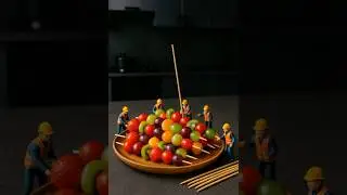 Tangulu is a traditional Chinese fruit snack. #animation #asmr #funny
