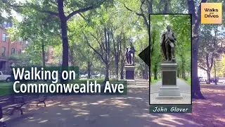 Walking on Commonwealth Ave BEATS Driving in Boston!