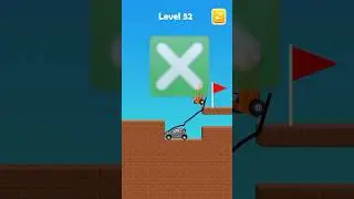 Draw line bridge puzzle game short 🔥 #bts #newmusic #ytshorts #automobile #games #shortvideo #viral