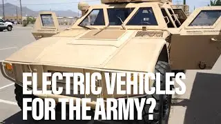 The Army's path to an electric vehicle