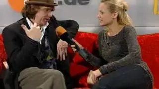 Helge Schneider im Interview mit Mirjam Weichselbraun bei 