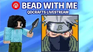 Making Kakashi from Naruto! | Snap In Pixel Art Bead with Me!