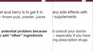 Are There Any Acai Berry Side Effects?
