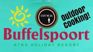Mostly outdoor cooking at Buffelspoort ATKV resort.