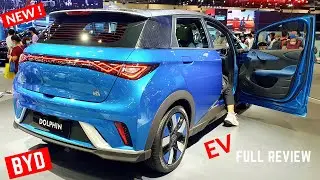 BYD Dolphin Premium Hatchback - Rs 12 Lakh Electric Car | Sunroof, Range, Features, Interiors | BYD