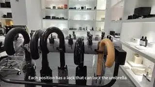 Easton Model ES5407 hotel umbrella rack