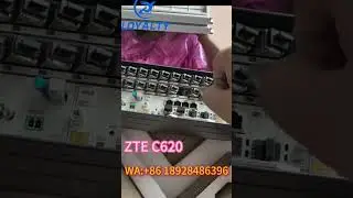 ZTE C620 XGSPON OLT  #olt #10G #XGSPON #XGPON