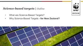 An introduction to setting science-based emissions targets