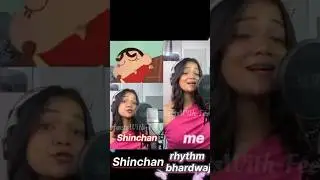 Rhythm Bhardwaj🆚shinchan🤯 shakyshaky comparison​ #newsong​ #shararat​ #newsong​ #trend​ ​#viralsong​
