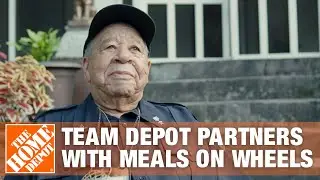 Team Depot Partners with Meals on Wheels to Serve  a Korean War Veteran | The Home Depot Foundation