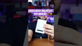 carregador magn&eacute;tico por indu&ccedil;&atilde;o basike #carregador #carregadorcelular #carregamentor&aacute;pido