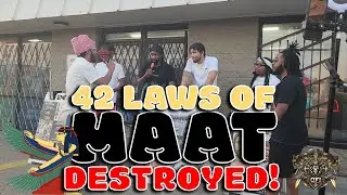 42 Laws of Maat Disproven to Influence the Laws of Yahhawah