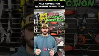 The when, who and how of fall protection equipment inspections 🧐