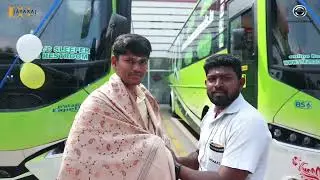 Bus delivery | Jayaraj Trucking | BharatBenz | Tamil