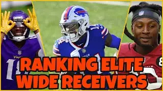 RANKING THE ELITE WIDE RECEIVERS || 2021 Fantasy Football