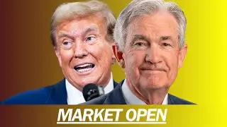 POWELL GETS INVESTIGATED, TRUMP WANTS TO CAP CREDITCARD RATES, BANK EARNINGS THIS WEEK | MARKET OPEN
