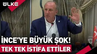 Muharrem İnce'ye B&uuml;y&uuml;k Şok! Terk Ettiler | Memleket Partisi'nde İstifa Depremi