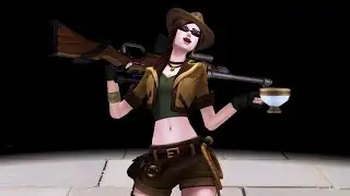 Safari Caitlyn Skin - Detailed Spotlight