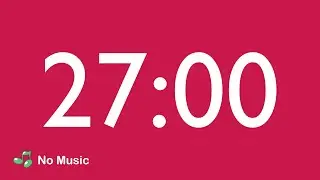 27 Minute Countdown Timer