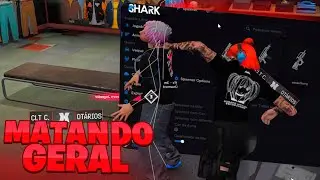 PASSEI A FACA EM GERAL DE SHARK MENU V.5! 😂🦈(MENU PUXANDO ARMA)