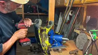 Removing Control Arm Bushings and Ball Joints/ 1955 Chevy truck/ Part 2