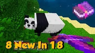 Top 8 NEW Features In Minecraft 1.8 (PE / Xbox)