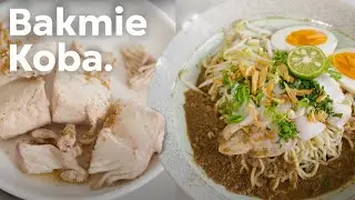 BAKMI IKAN YANG UNIK TAPI ENAK~ RESEP BAKMI KOBA!
