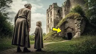 VIÚVA IDOSA fugiu para UM CASTELO ABANDONADO por ORDEM DO MARIDO, e quando ENTROU…