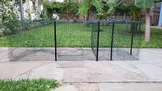 PVC Coated Wire Mesh Rabbit Cage