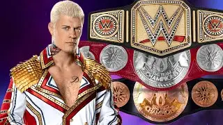 All Cody Rhodes WWE Title Wins (2008 - 2025)