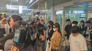 Ive Liz and Rei Airport Arrival 251006
