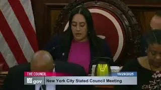 10/29/2025 16:22 New York City Council Video  City Hall Chambers  251029 162205