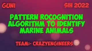 CrazyEngineers Demo Video SIH 2022