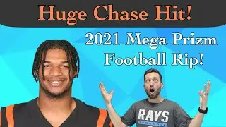 Huge Chase Hit! Ripping 2021 Prizm Football Mega Walmart Box!
