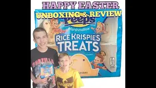Taste test peeps rice crispy treats flavor easter marshmallow kellogs