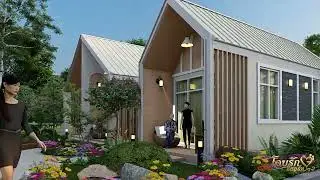 สัมผัสความอบอุ่นในสไตล์ Modern Barn House ผลงานออกแบบ