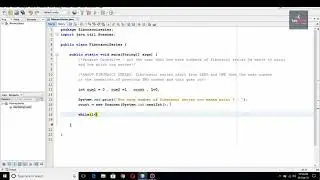 Fibonacci Series in Java | Java Tutorials | tebcode